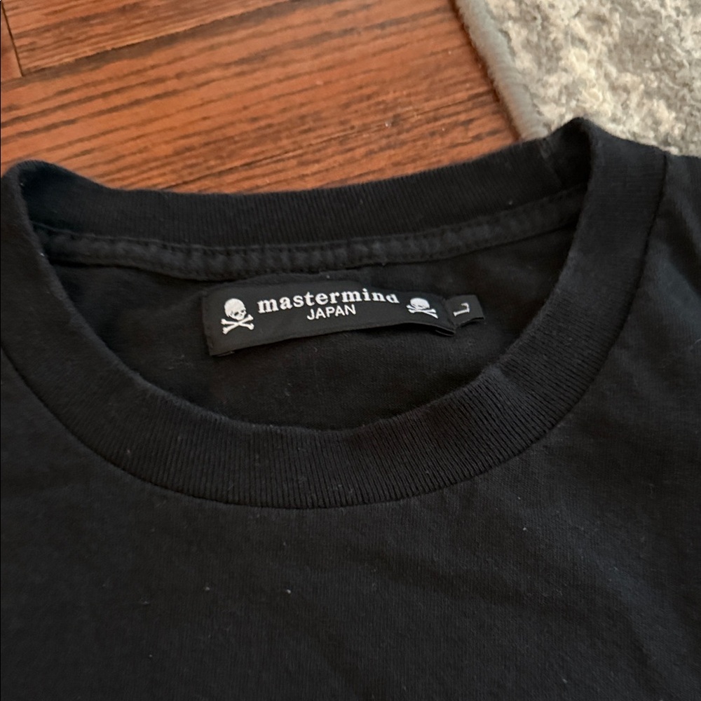 Mastermind Japan Black 'Get Weird' Tee - Picture 3 of 4